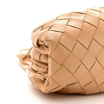 Bottega Veneta Nappa Intrecciato The Mini Pouch Almond 9 of 10