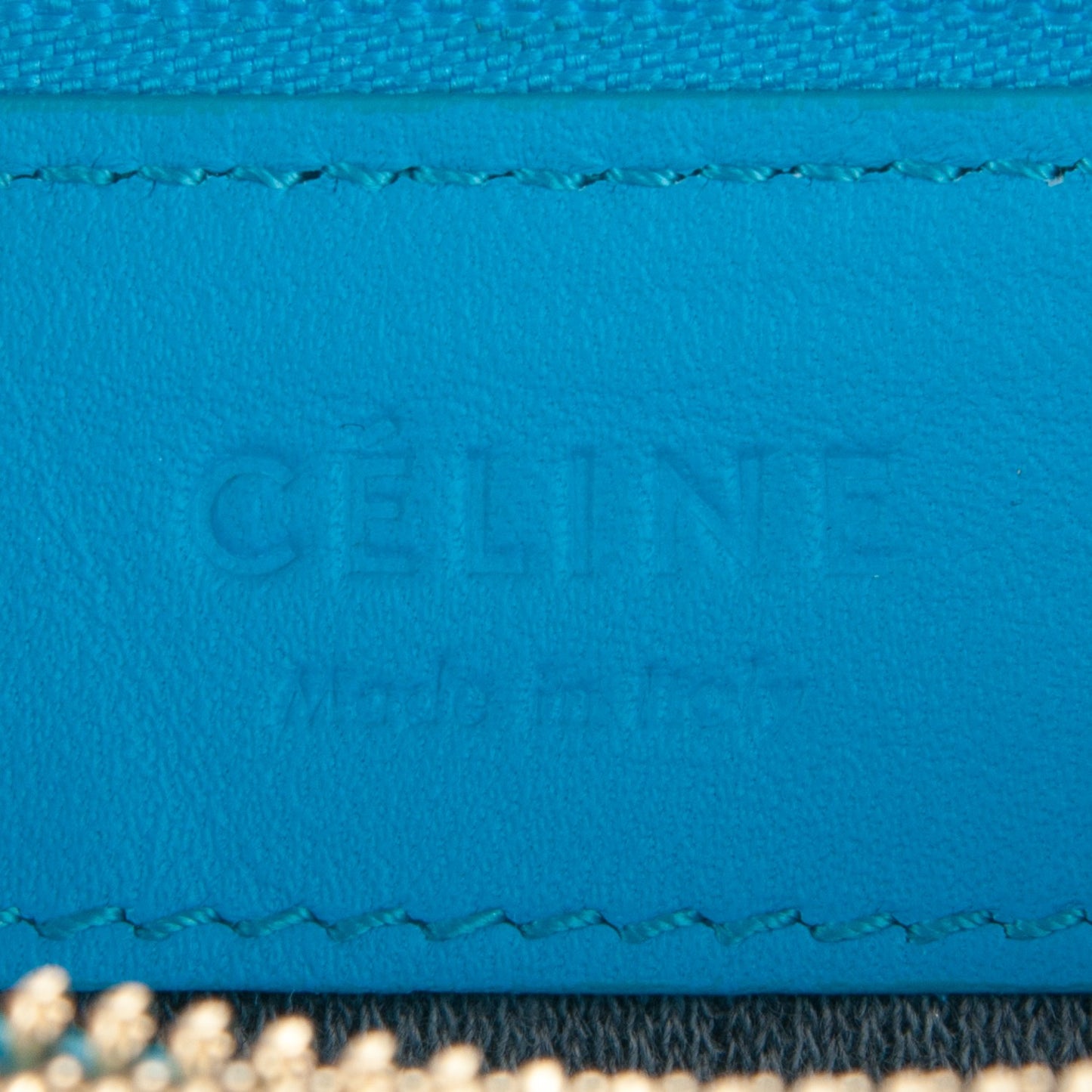 Lambskin Small Trio Crossbody Turquoise