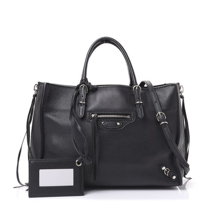 Balenciaga Veau Papier A6 Zip Around Tote Black 1 of 10