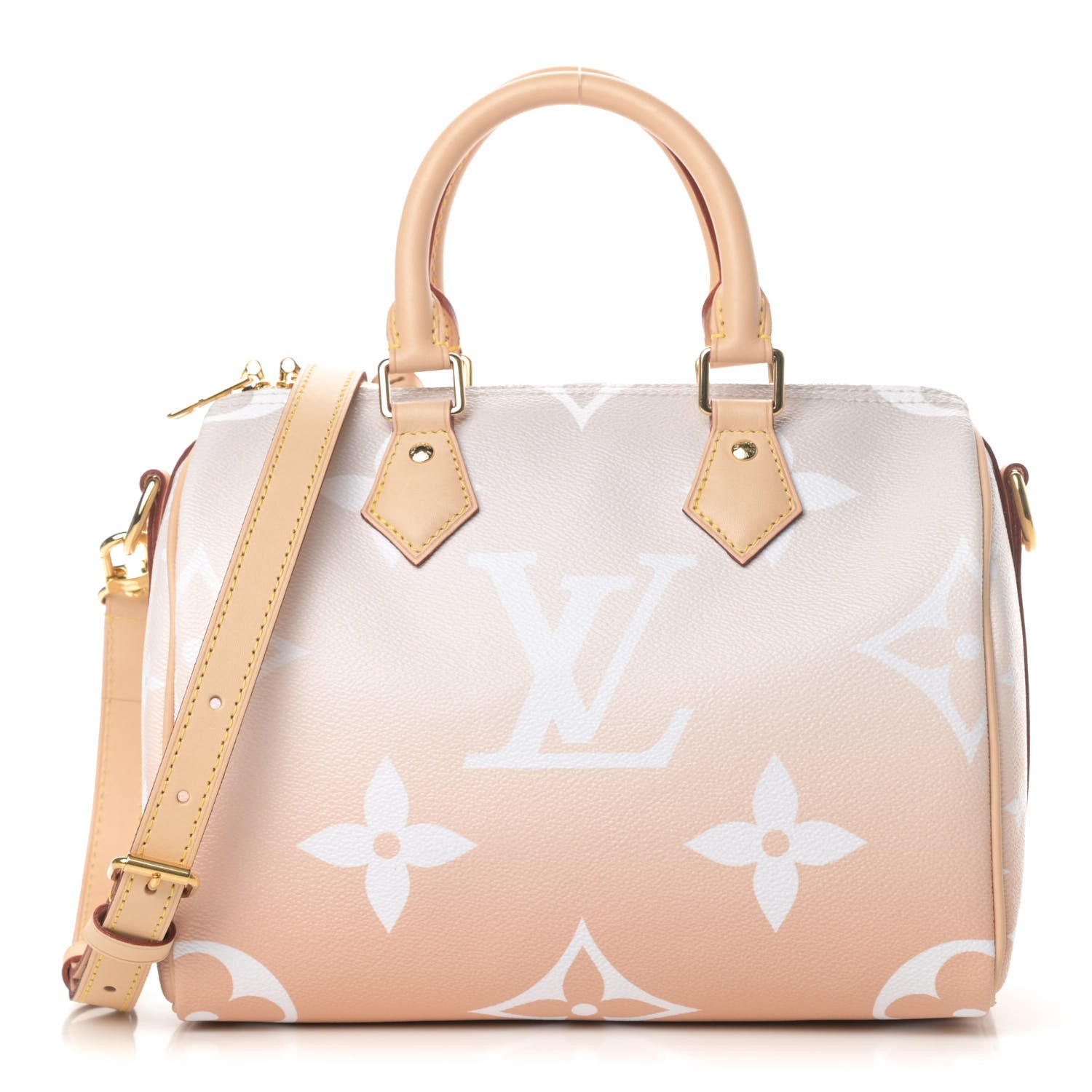 Louis Vuitton Monogram Giant By The Pool Speedy Bandouliere 25 Brume 1 of 10