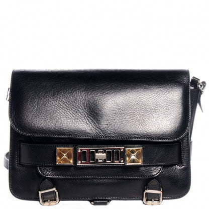 Proenza Schouler Leather PS11 Classic Shoulder Bag Black 1 of 13