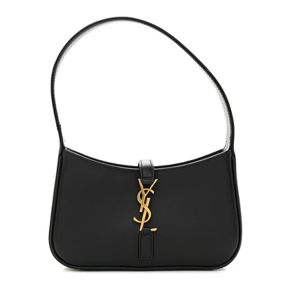 Saint Laurent Smooth Calfskin Le 5 A 7 Mini Hobo Black 1 of 12