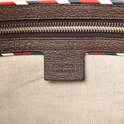 Gucci Soft GG Supreme Monogram Courrier Large Duffle Bag Beige New Acero Multicolor 6 of 15