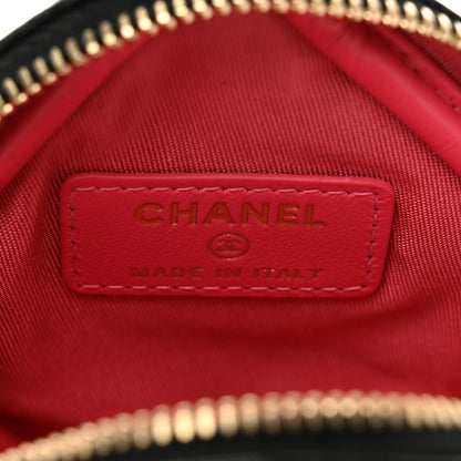 Chanel Caviar Quilted Diamond Arm Coin Purse Black 6 of 7