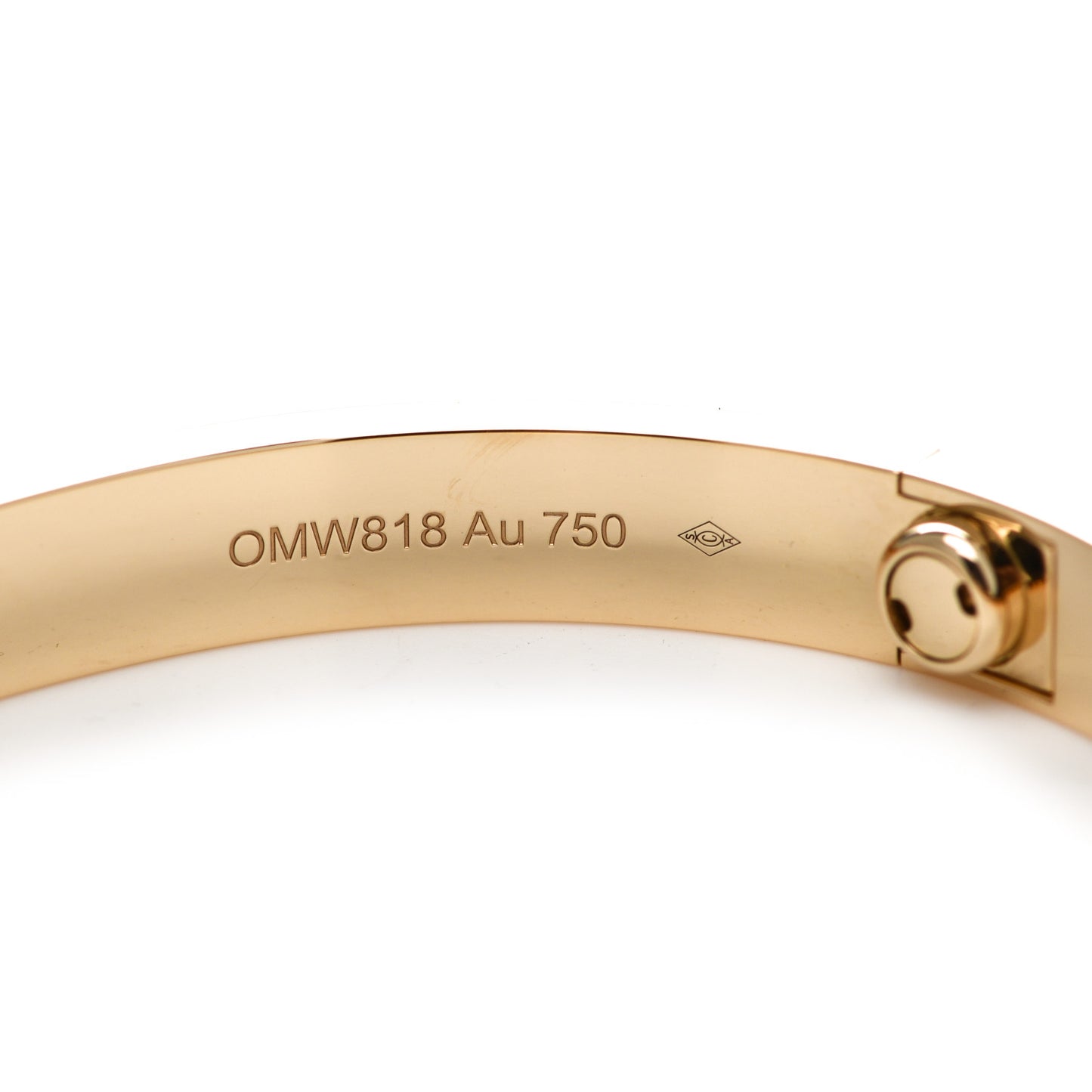 18K Yellow Gold LOVE Bracelet 16