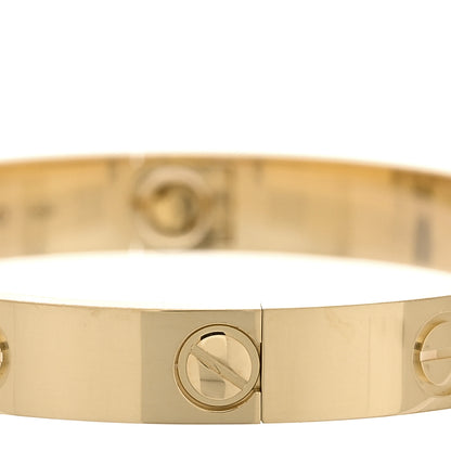 Cartier 18K Yellow Gold LOVE Bracelet 15 4 of 9