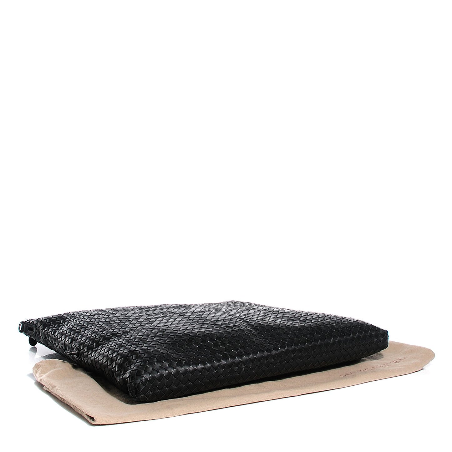 Nappa Intrecciato Large Convertible Tote Nero Black