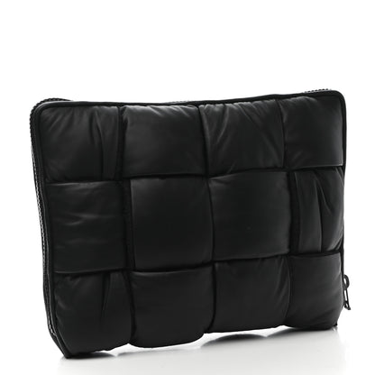 Bottega Veneta Calfskin Maxi Intrecciato Puffy Laptop Pouch Camping 3 of 11