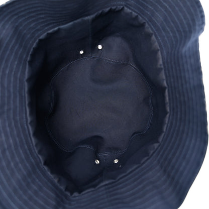 Christian Dior Polyester Cotton Oblique Teddy-D Brim Bucket Hat 57 Blue 7 of 8