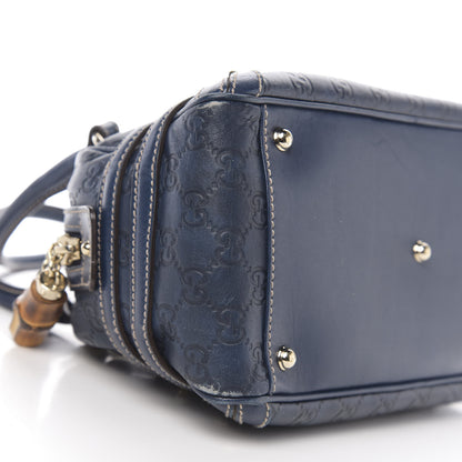 Gucci Monogram Medium Wave Boston Navy 7 of 10