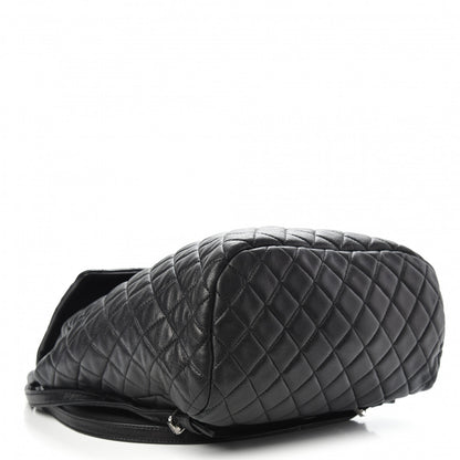 Chanel Calfskin Quilted Large Urban Spirit Backpack Black 3 of 11