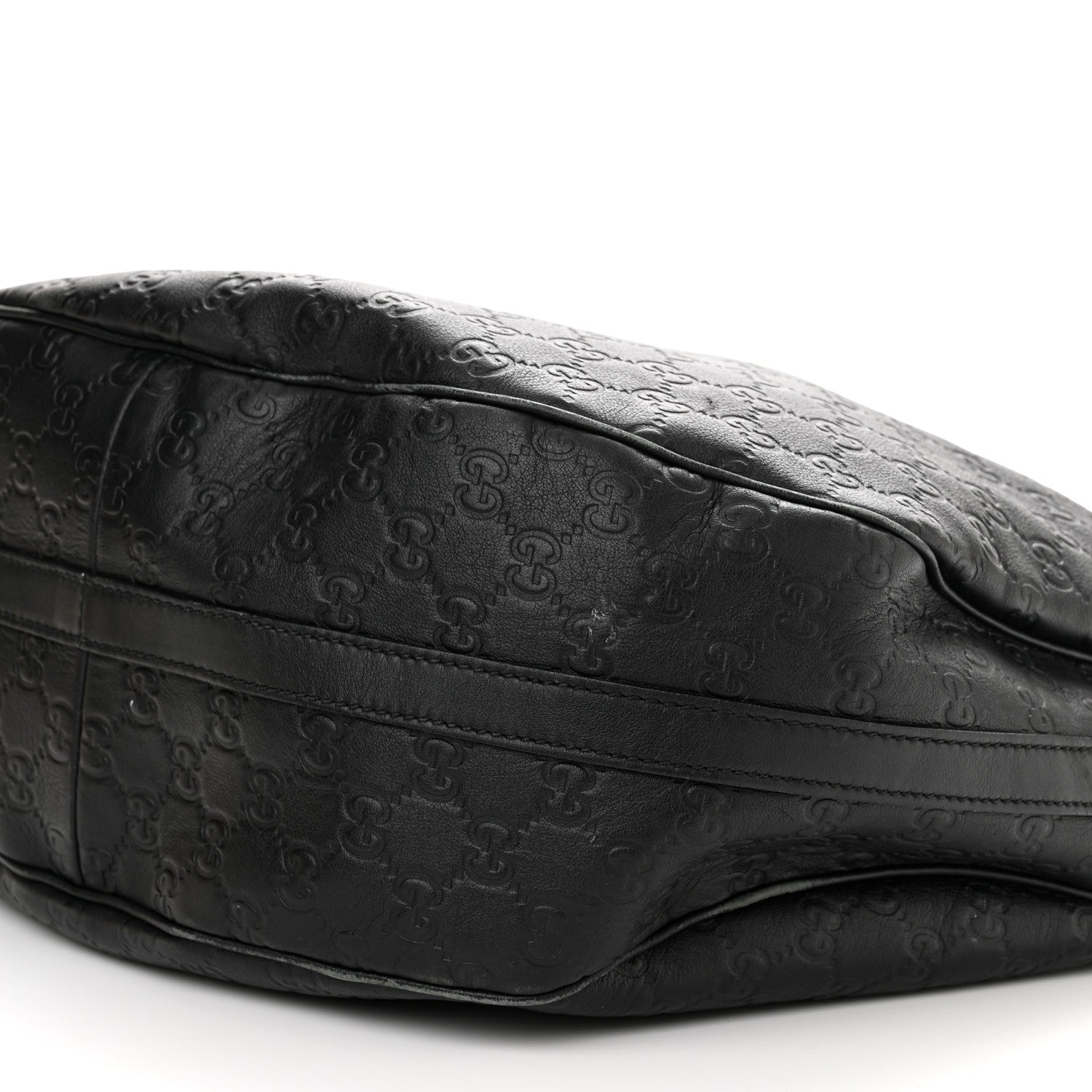 Gucci Guccissima Large GG Twins Hobo Black 11 of 11