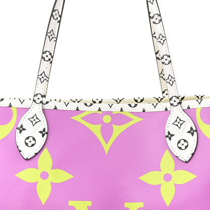 Louis Vuitton Monogram Giant Neverfull MM Pink Lilac 9 of 11