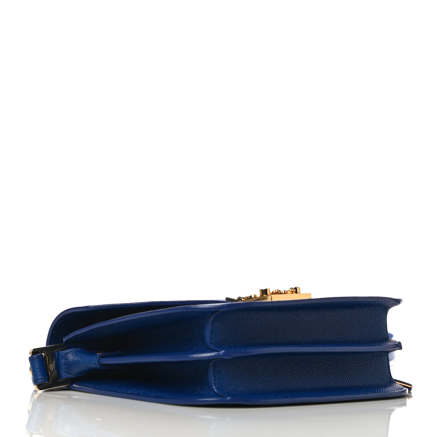 MCM Park Avenue Calfskin Small Patricia Crossbody Bag Blue 3 of 9