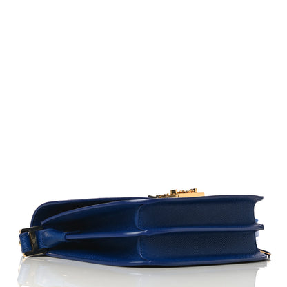 MCM Park Avenue Calfskin Small Patricia Crossbody Bag Blue 3 of 9