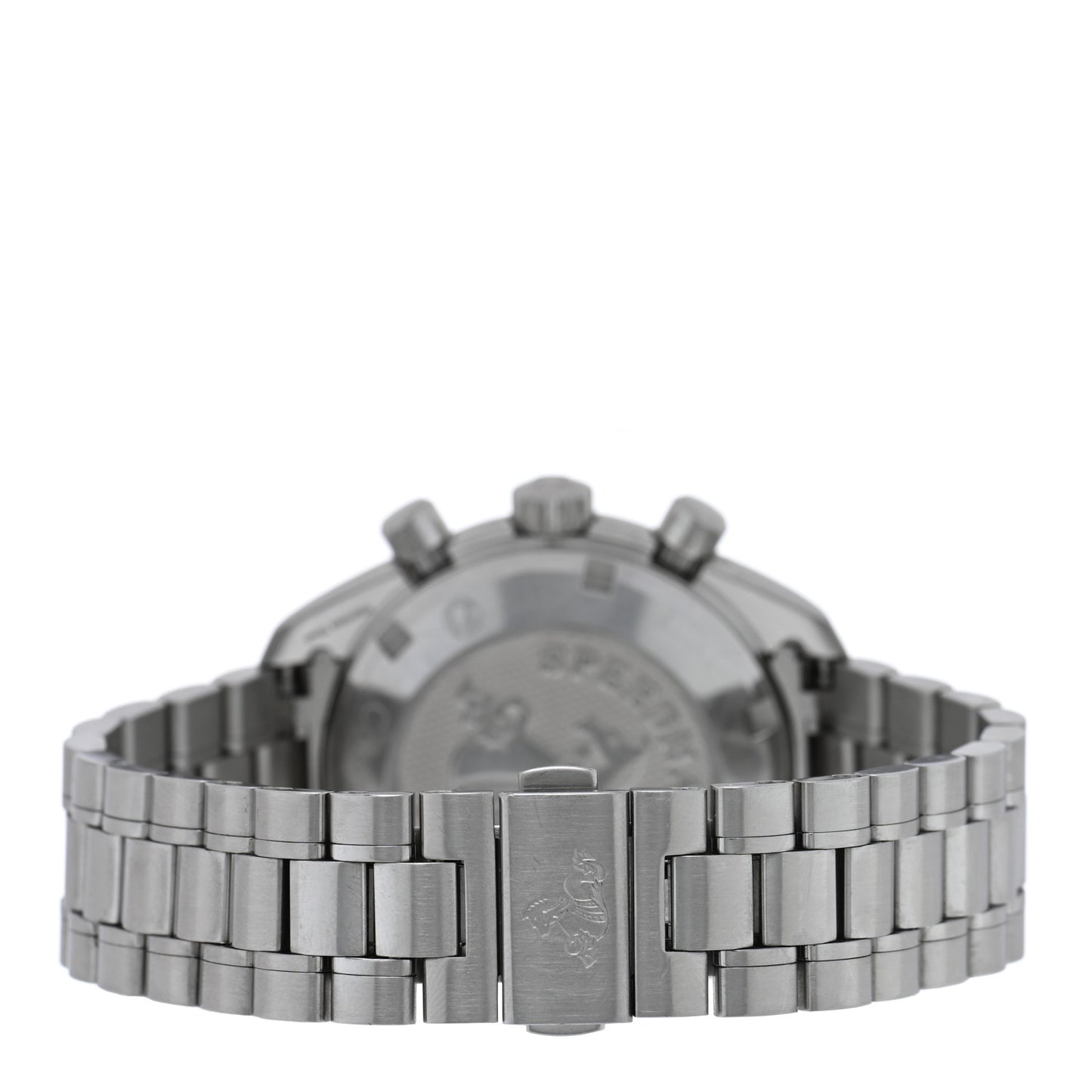 Stainless Steel 38mm Speedmaster Co-Axial Chronograph Automatic Watch Black 324.30.38.50.01.001