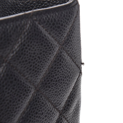 Chanel Caviar Quilted Grand Shopping Tote GST Black 10 of 14