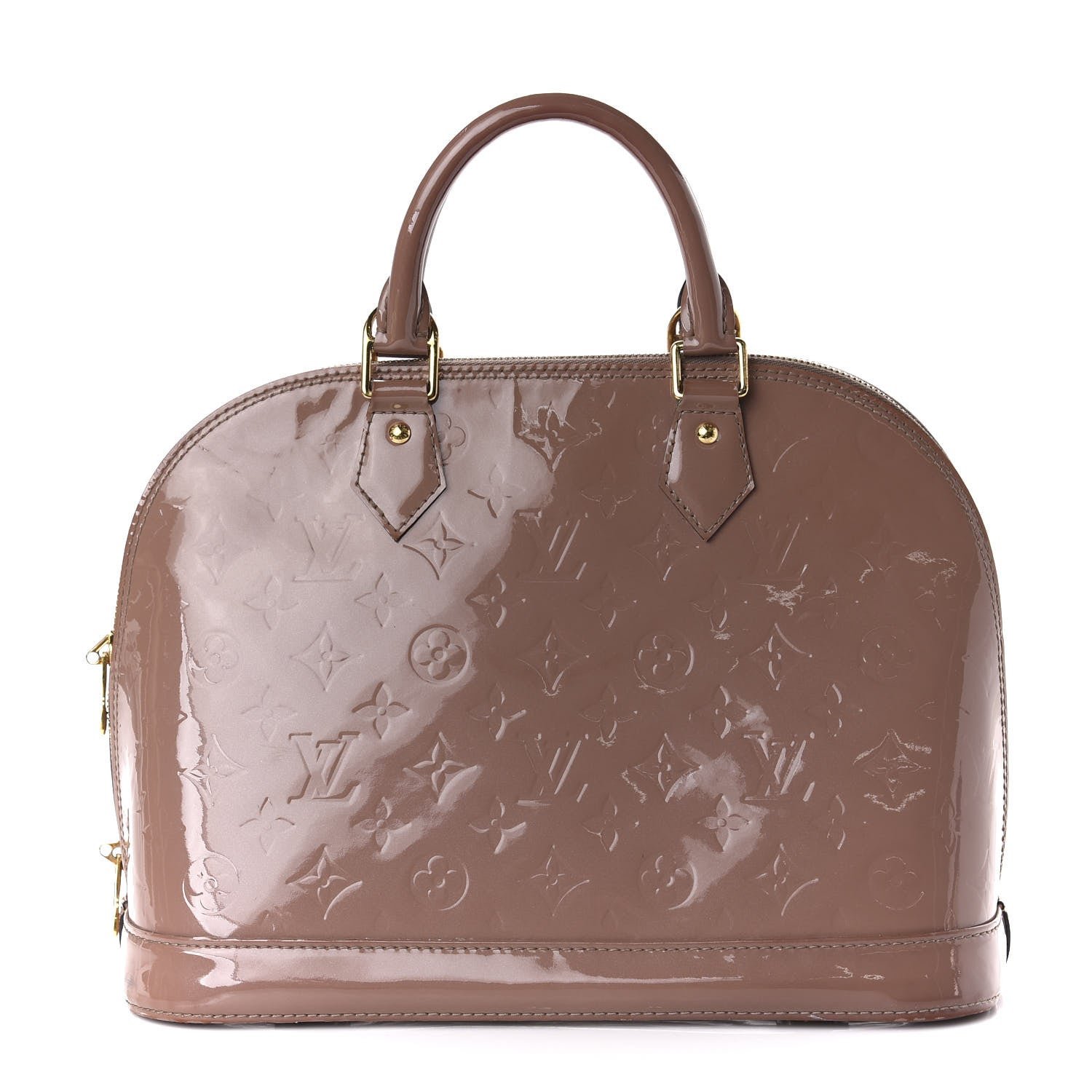 Louis Vuitton Vernis Alma PM Taupe Glace 1 of 18