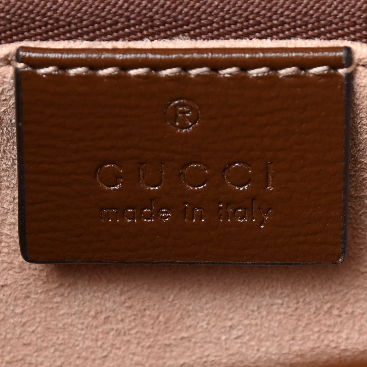 Gucci GG Supreme Monogram Horsebit 1955 Shoulder Bag Beige Brown Sugar 6 of 9