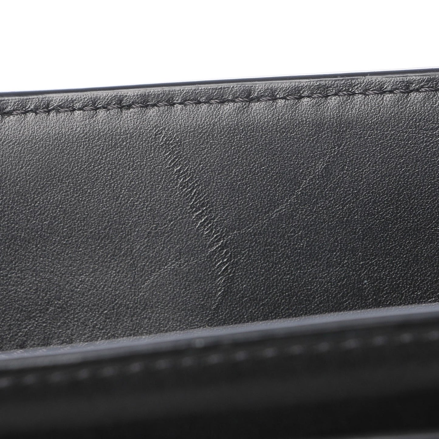 Calfskin Small Lia Sling Black Pale Gold Hardware