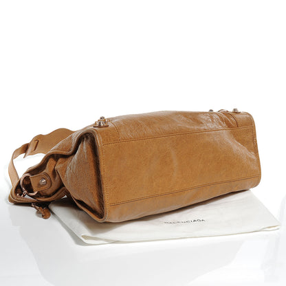 Balenciaga Agneau Giant 12 Rose Gold Hardware City Cumin 4 of 7