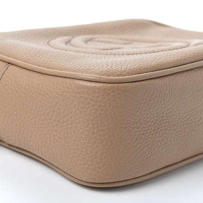 Gucci Pebbled Calfskin Small Soho Disco Bag Camelia 5 of 9