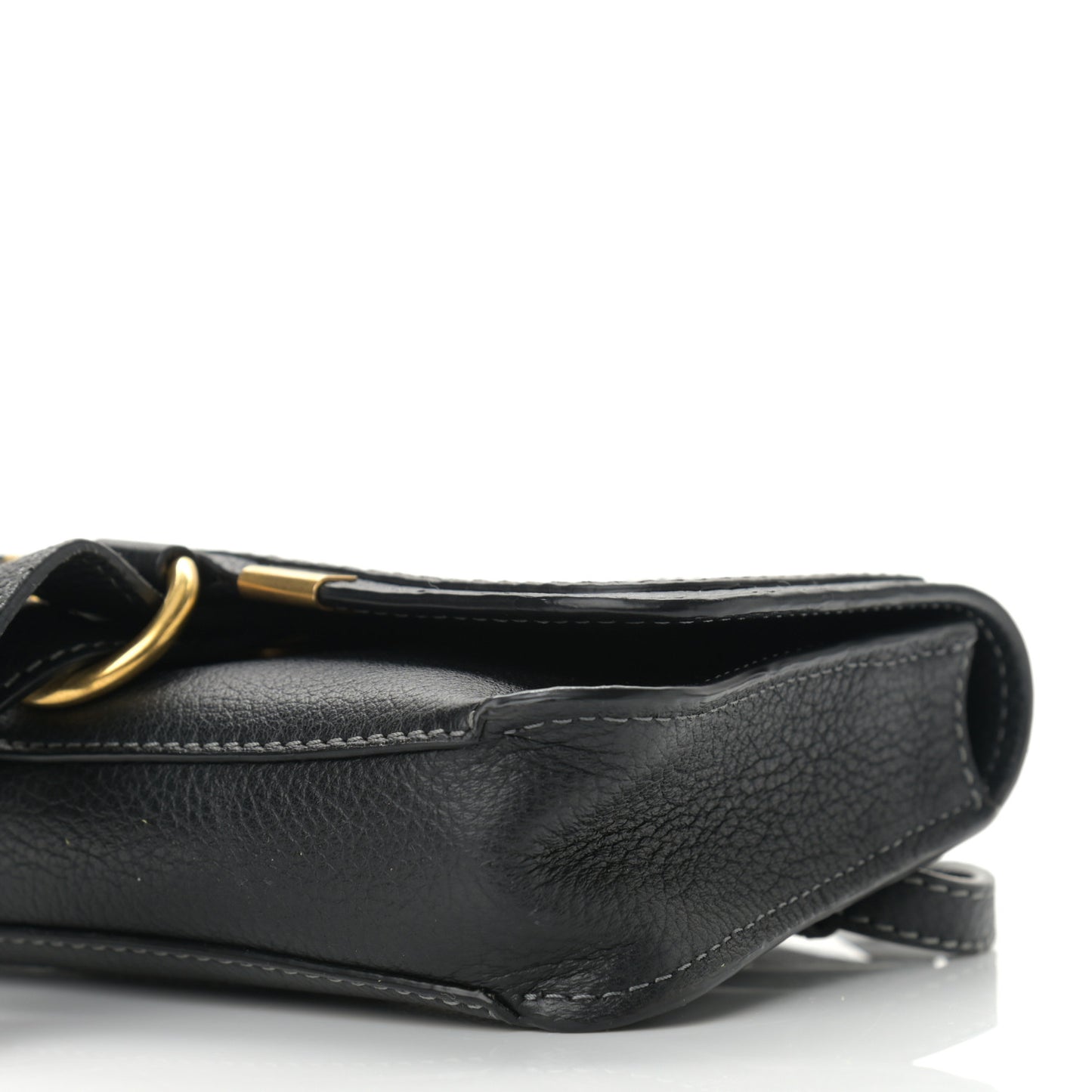 Calfskin Marcie Convertible Belt Bag Black