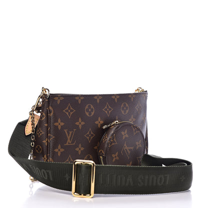 Louis Vuitton Monogram Multi Pochette Accessories Kaki 4 of 13