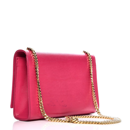 Saint Laurent Smooth Calfskin Medium Classic Monogram Kate Tassel Satchel Fuchsia 3 of 12