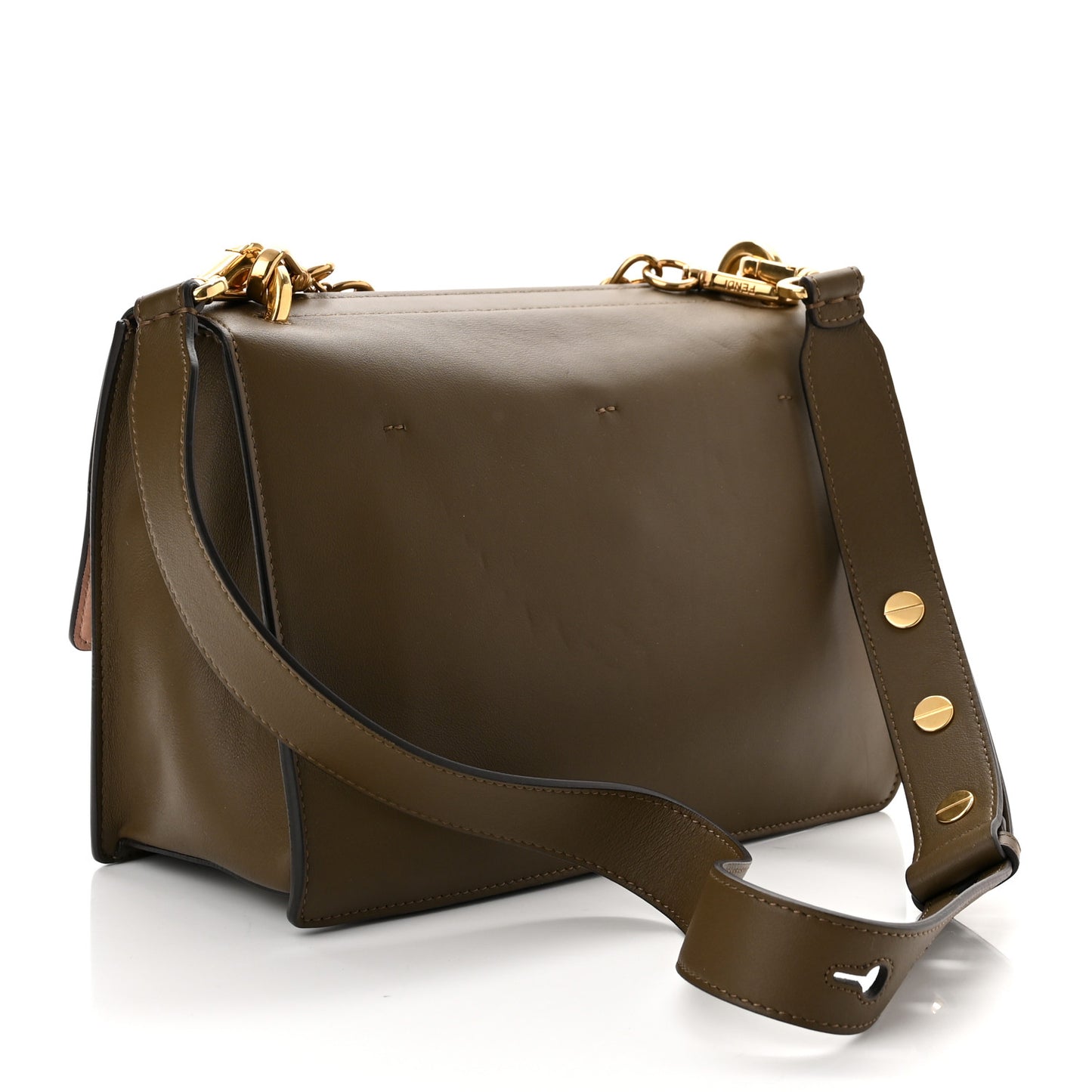 Vitello Grace Matte F is Fendi Kan U Shoulder Bag Wood