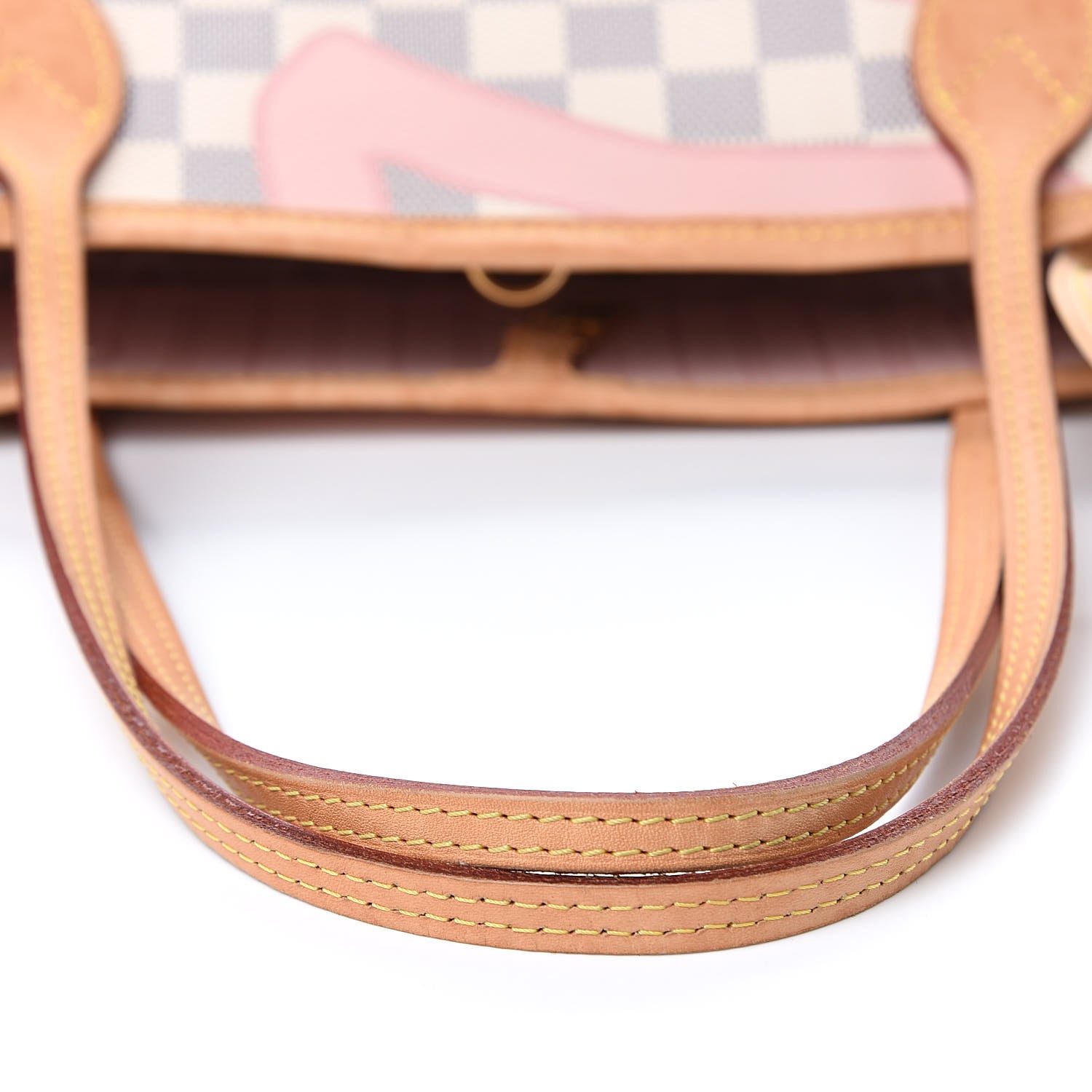 Louis Vuitton Damier Azur Tahitienne Neverfull MM 13 of 22