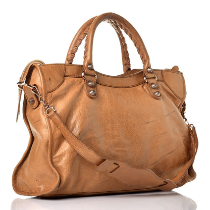Balenciaga Agneau Giant 12 Rose Gold Hardware City Cumin 4 of 10