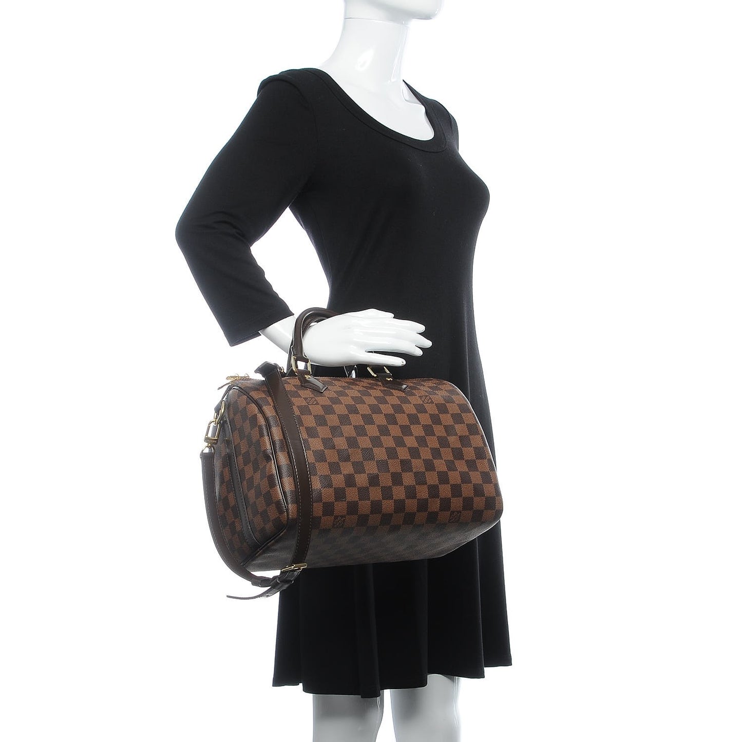 Damier Ebene Speedy Bandouliere 30