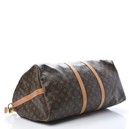 Louis Vuitton Monogram Keepall Bandouliere 55 3 of 15