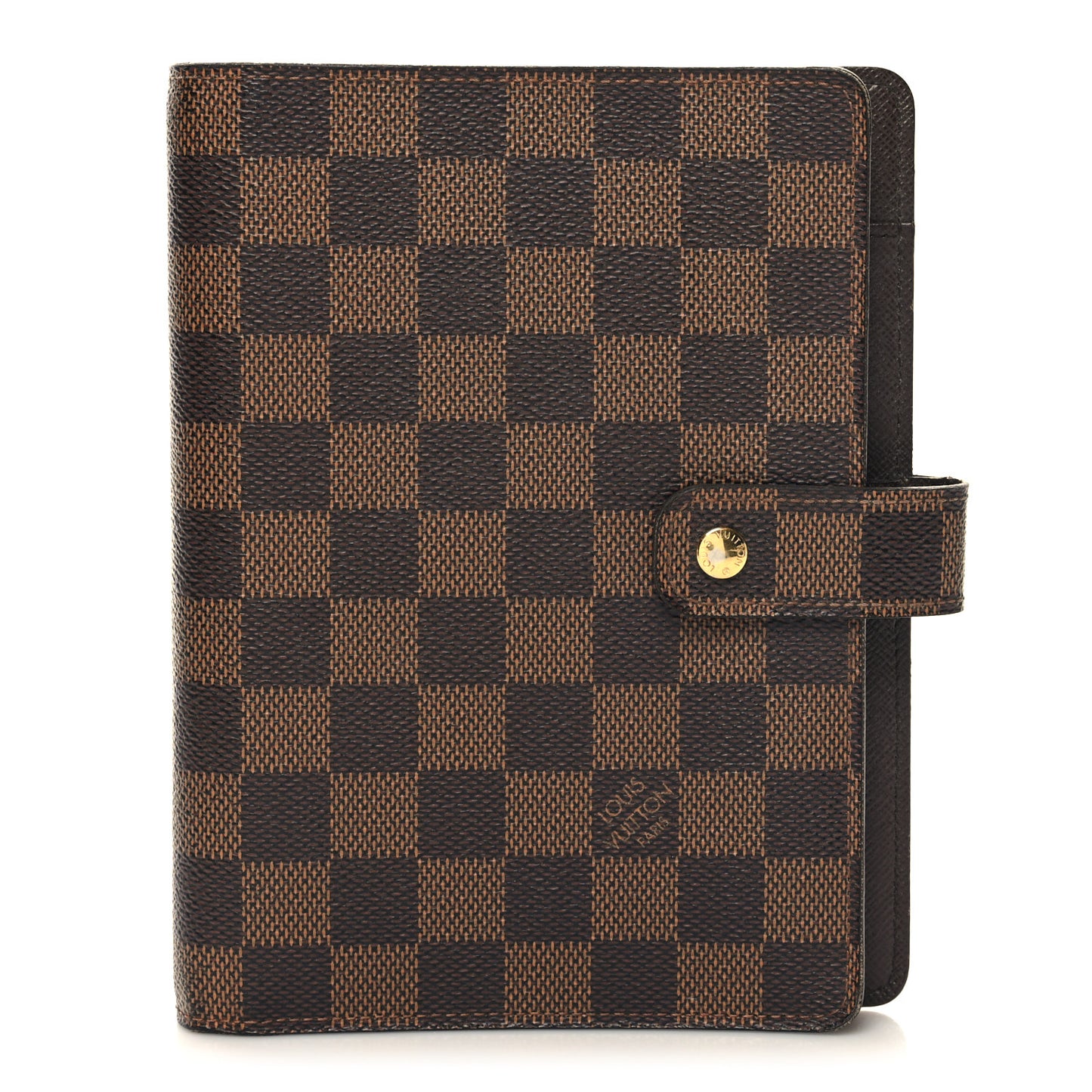 Damier Ebene Medium Ring Agenda Cover