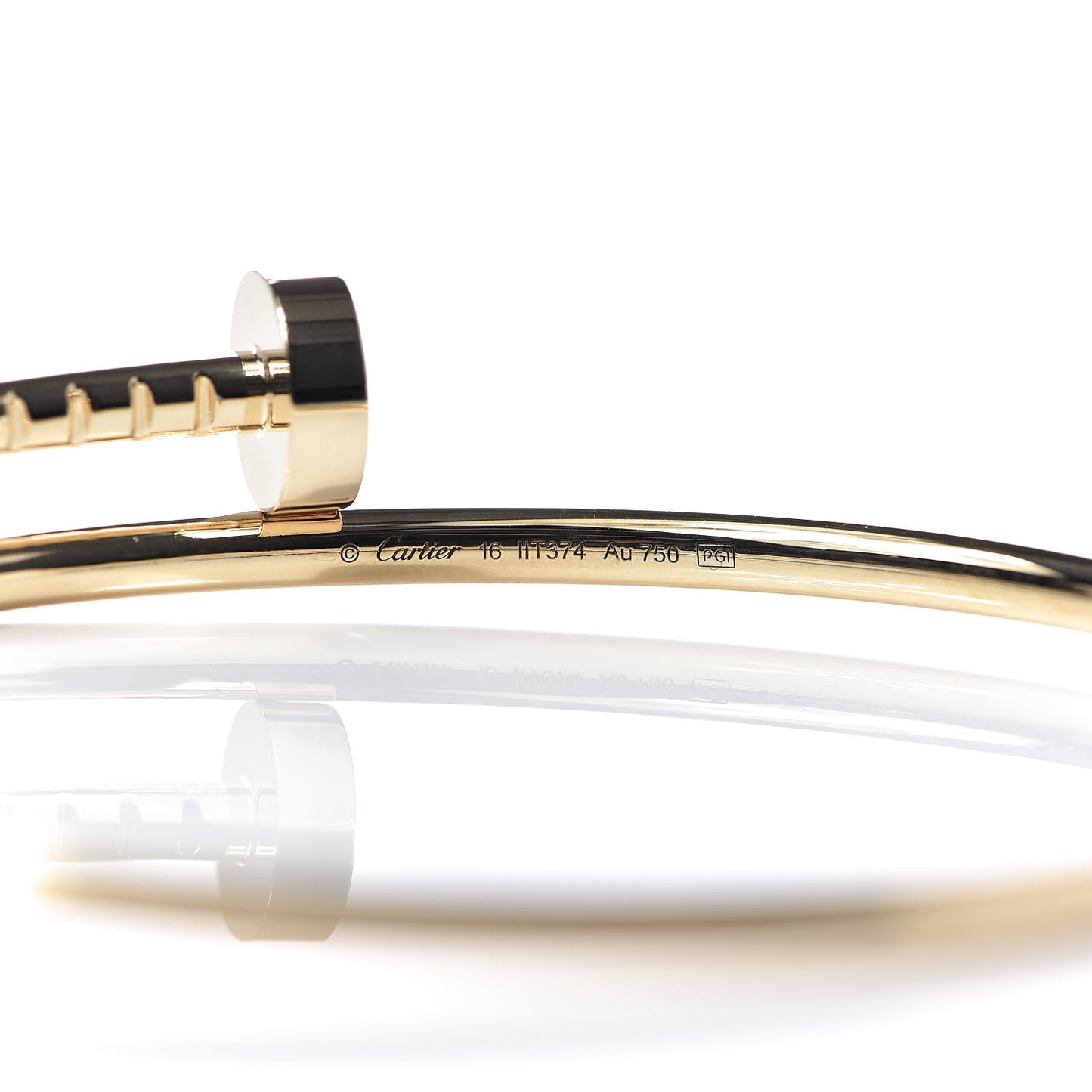 18K Yellow Gold Small Juste Un Clou Bracelet 16