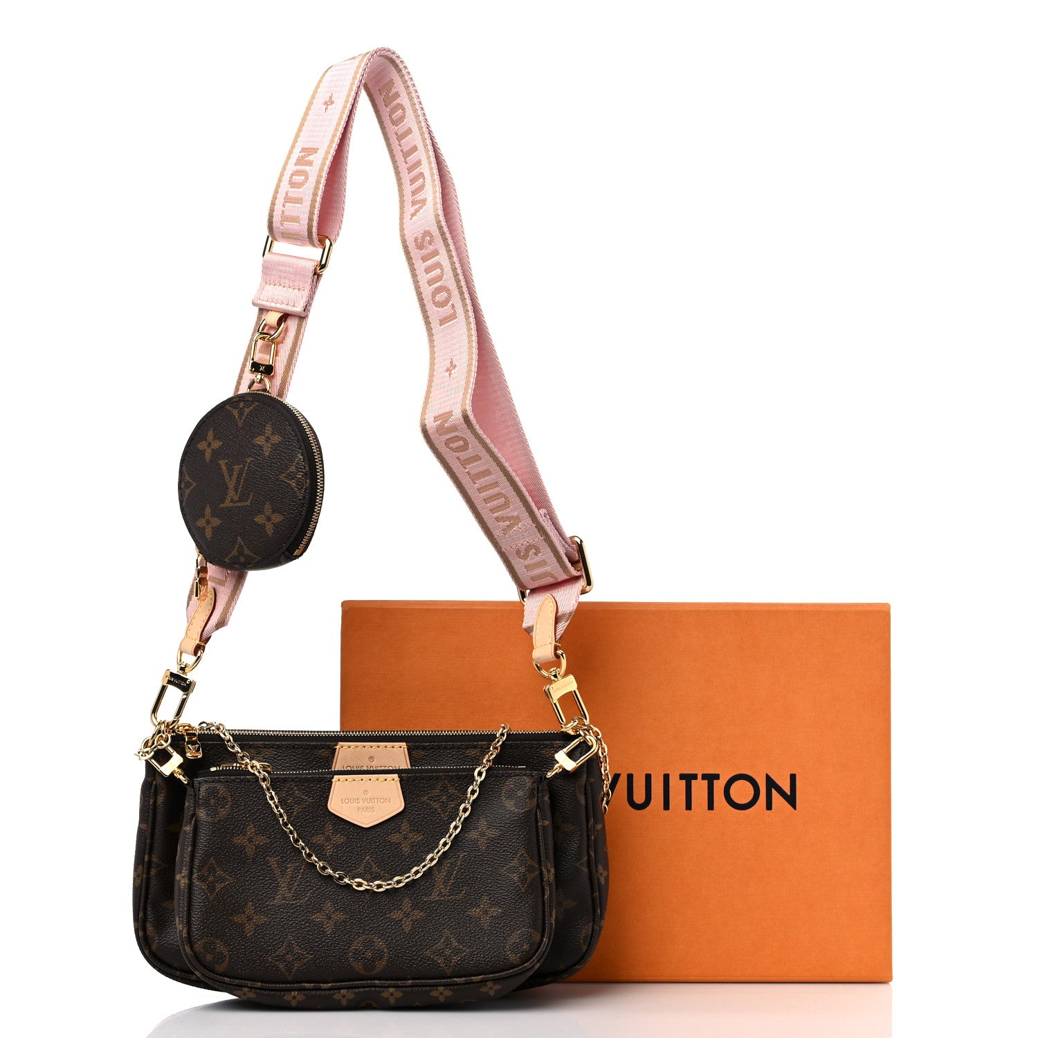 Louis Vuitton Monogram Multi Pochette Accessories Rose Clair 13 of 13