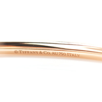 Tiffany 18K Rose Gold 8mm HardWear Ball Bypass Bracelet 4 of 5