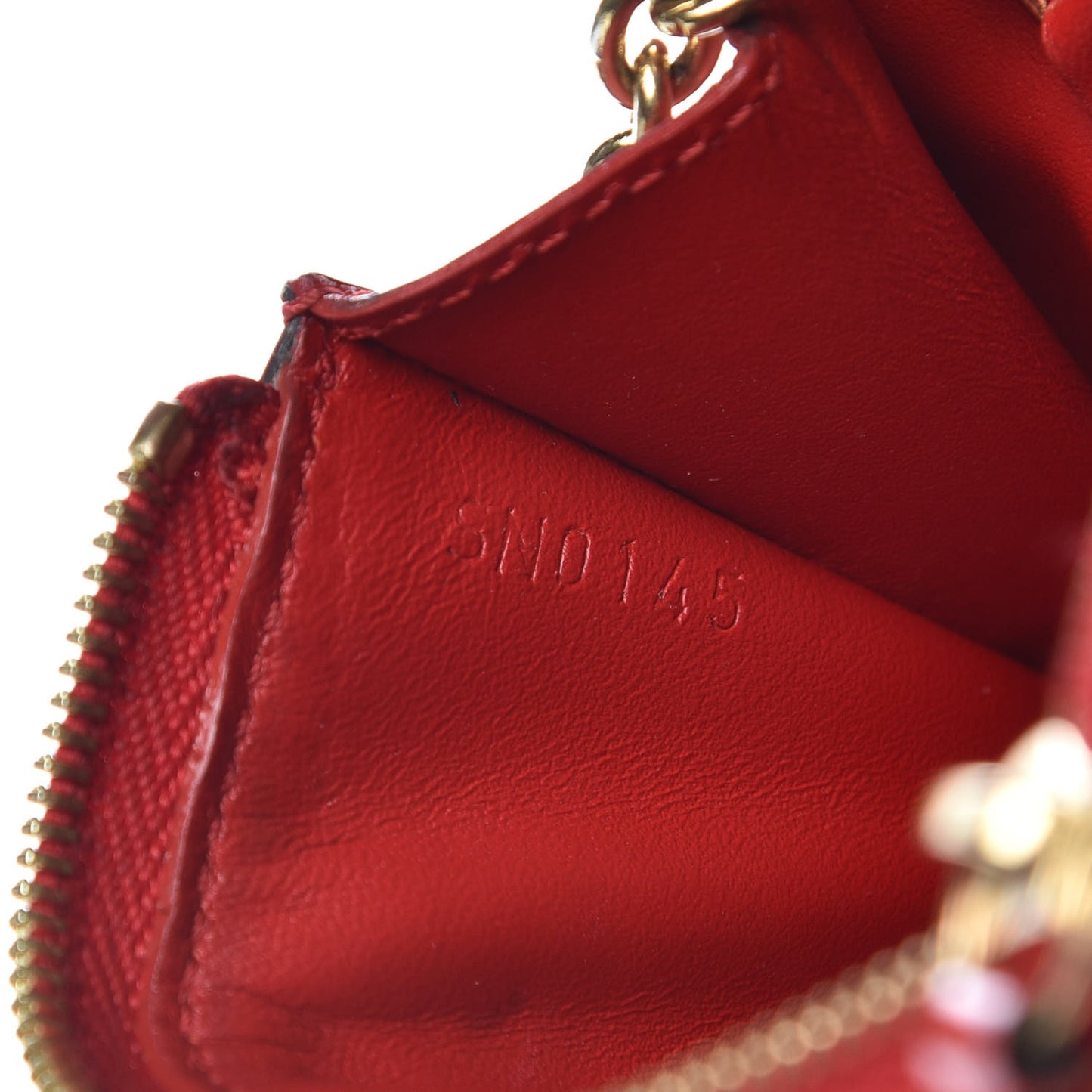 Vernis Key Pouch Pomme D'Amour