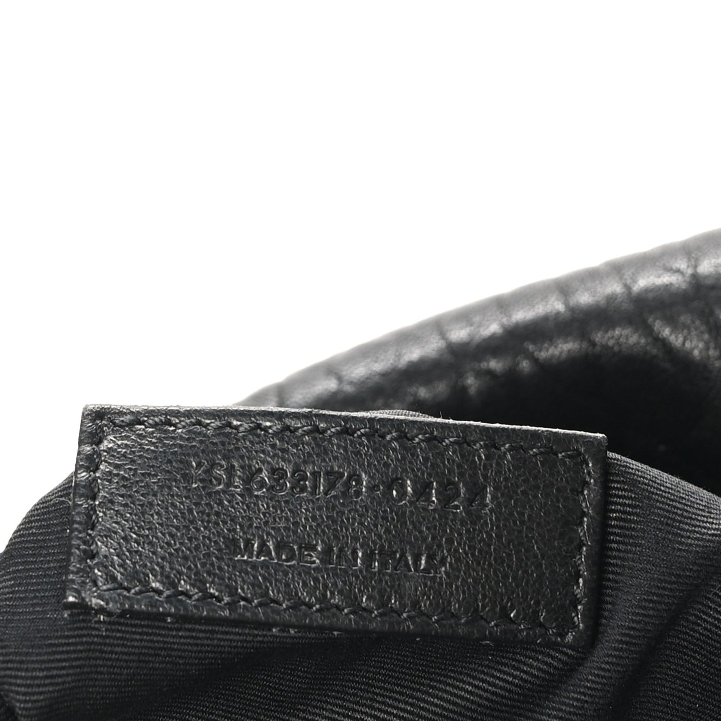 Grained Lambskin Monogram Medium Niki Chain Satchel Black