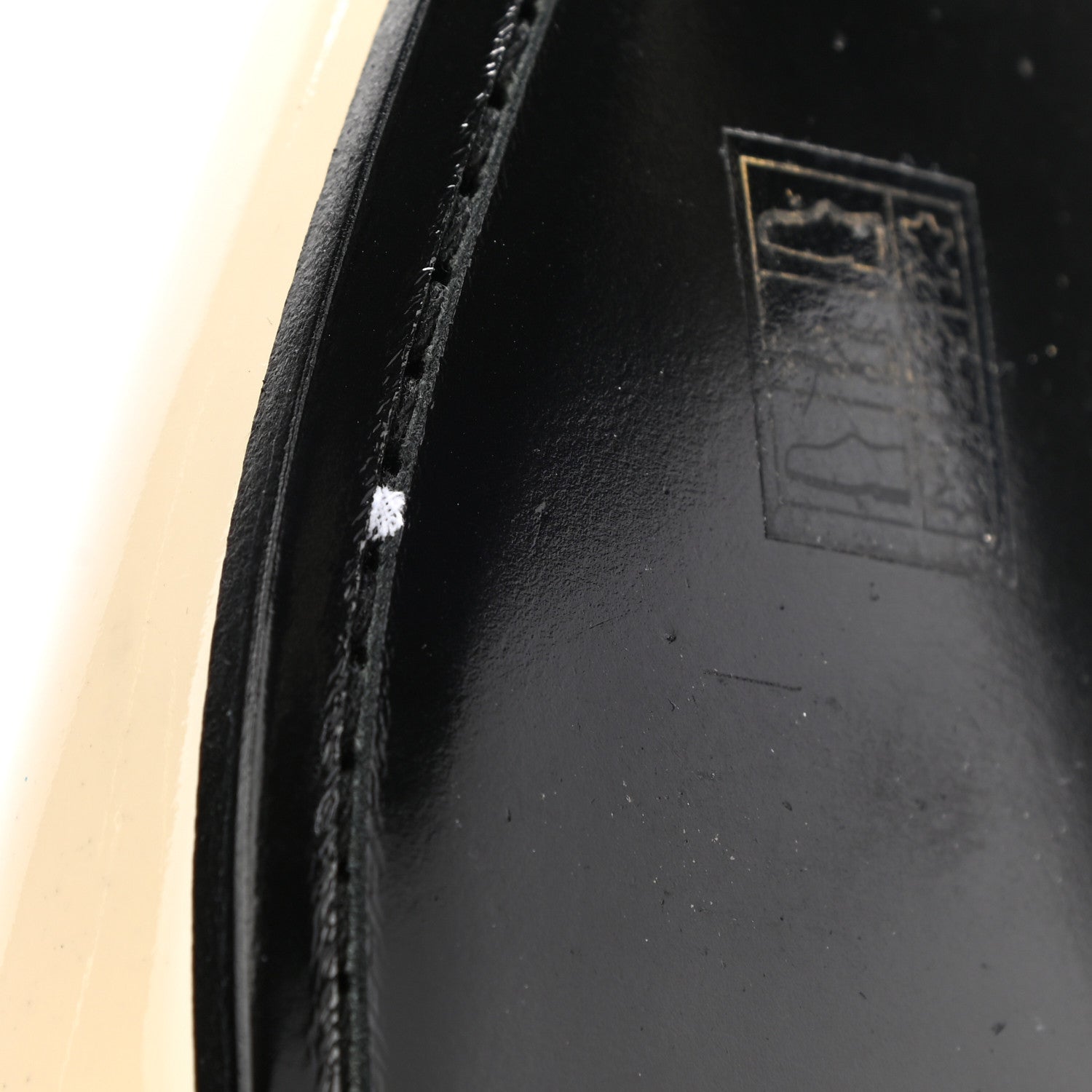 Saint Laurent Patent Calfskin Jonas Derby 39.5 Coquille 10 of 12