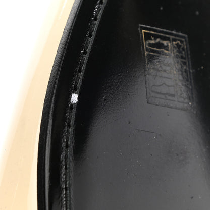 Saint Laurent Patent Calfskin Jonas Derby 39.5 Coquille 10 of 12
