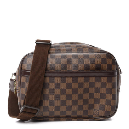 Louis Vuitton Damier Ebene Reporter PM 1 of 13