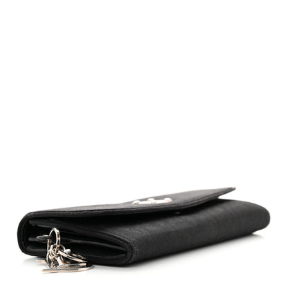 Christian Dior Monogram Chain Flap Black 4 of 8