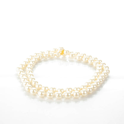 Chanel Pearl Long Necklace Gold 4 of 4