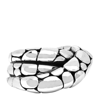 John Hardy Sterling Silver Kali Twist Ring 54 7 1 of 5