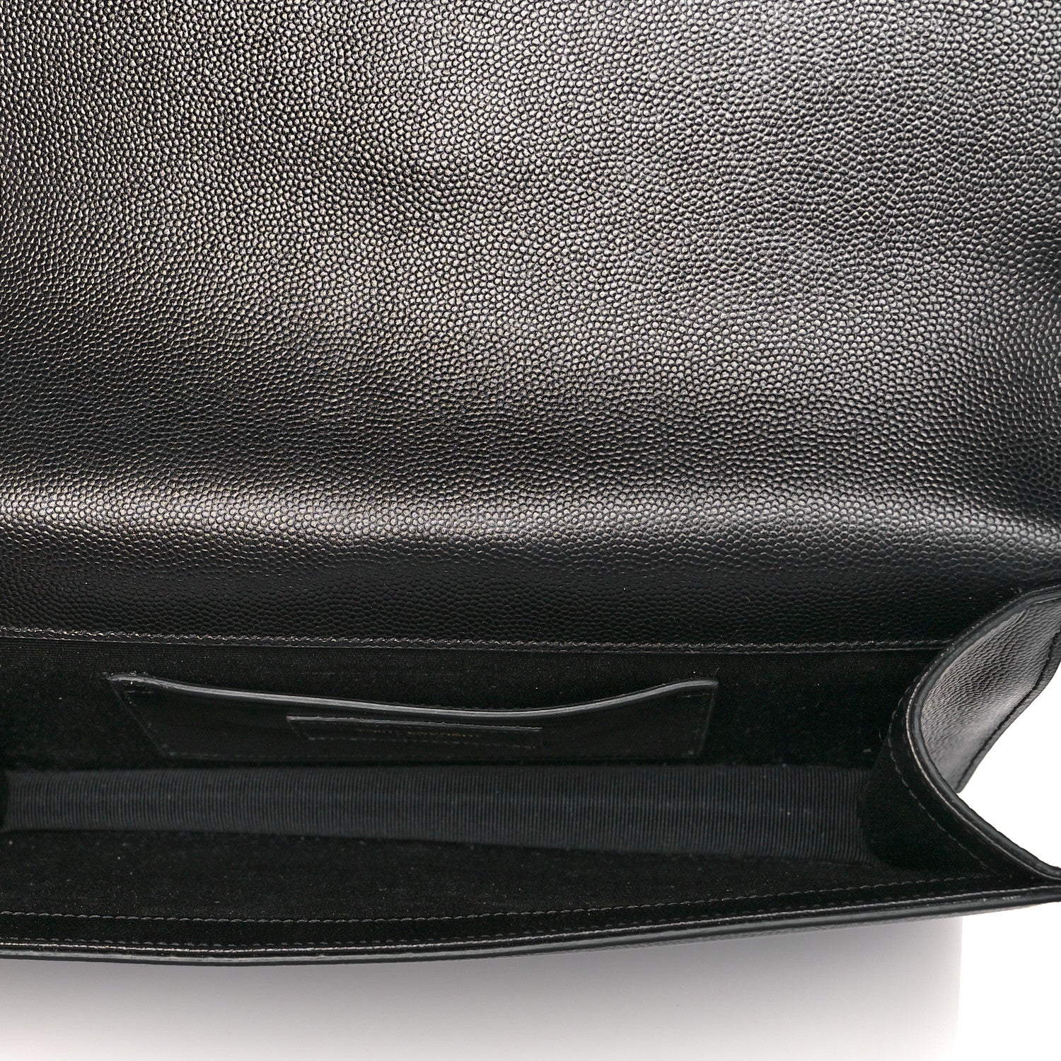 Saint Laurent Grain De Poudre Classic Monogram Kate Clutch Black 5 of 9