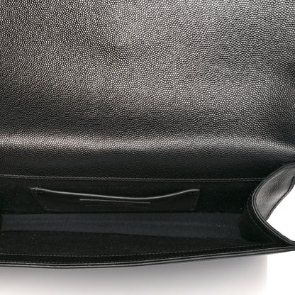 Saint Laurent Grain De Poudre Classic Monogram Kate Clutch Black 5 of 9