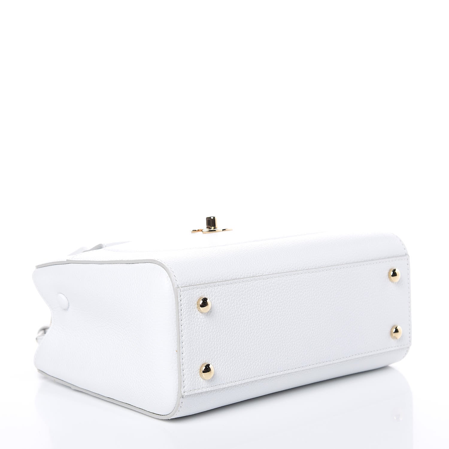 Chanel Grained Calfskin Mini Neo Executive Shopper Tote White 4 of 11
