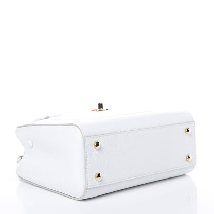 Chanel Grained Calfskin Mini Neo Executive Shopper Tote White 4 of 11